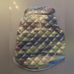 NWT XS Oliver Thomas camp dog jacket vest